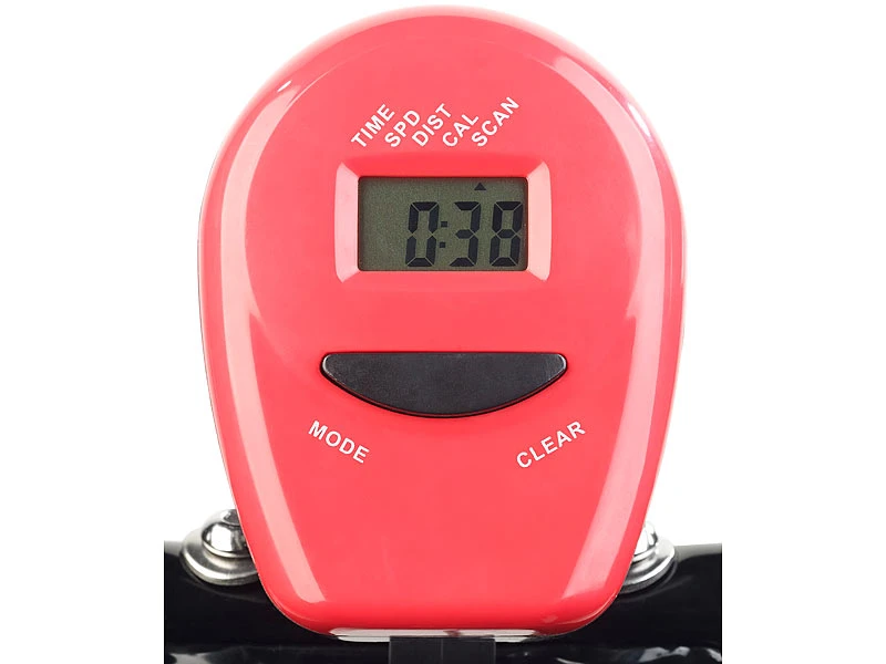 PEARL Sports Klapp Heimtrainer:Klappbarer Heimtrainer Mit Trainings-Computer, 1,6 Kg Schwungmasse 6 PEARL Sports Klapp Heimtrainer:Klappbarer Heimtrainer Mit Trainings-Computer, 1,6 Kg Schwungmasse – Bild 6