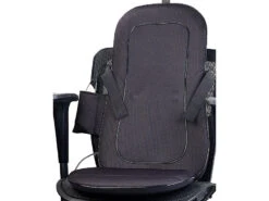 Newgen Medicals Massagesitzauflage:Shiatsu-Sitzauflage Für Rückenmassage, Mit IR-Tiefenwärme & Vibration -Newgen medicals Shop nx8810 0