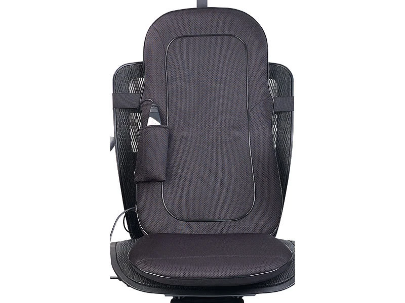 Newgen Medicals Massage-Auflagen:Shiatsu-Sitzauflage Mit IR-Tiefenwärme, Vibration (Versandrückläufer) 4 Newgen Medicals Massage-Auflagen:Shiatsu-Sitzauflage Mit IR-Tiefenwärme, Vibration (Versandrückläufer) – Bild 4