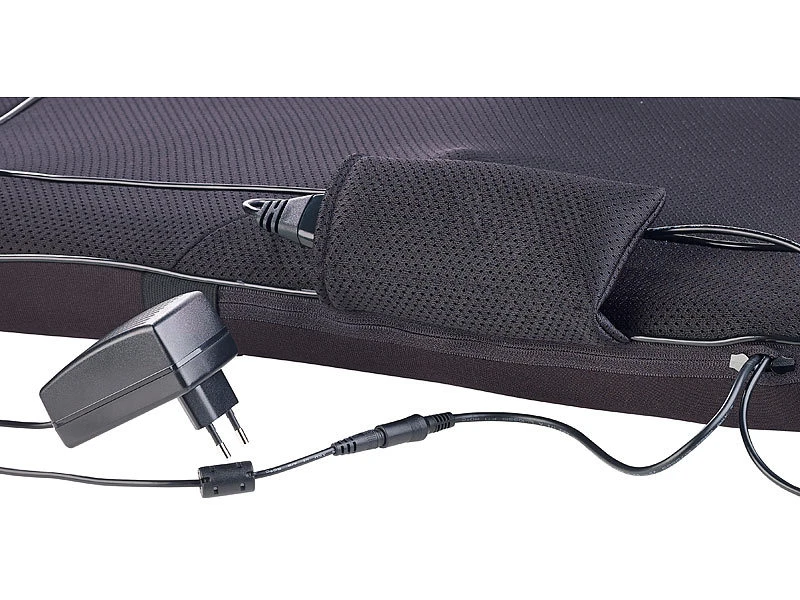 Newgen Medicals Massage-Auflagen:Shiatsu-Sitzauflage Mit IR-Tiefenwärme, Vibration (Versandrückläufer) 3 Newgen Medicals Massage-Auflagen:Shiatsu-Sitzauflage Mit IR-Tiefenwärme, Vibration (Versandrückläufer) – Bild 3