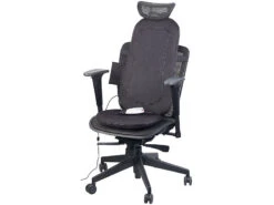 Newgen Medicals Massagesitzauflage:Shiatsu-Sitzauflage Für Rückenmassage, Mit IR-Tiefenwärme & Vibration -Newgen medicals Shop nx8810 7