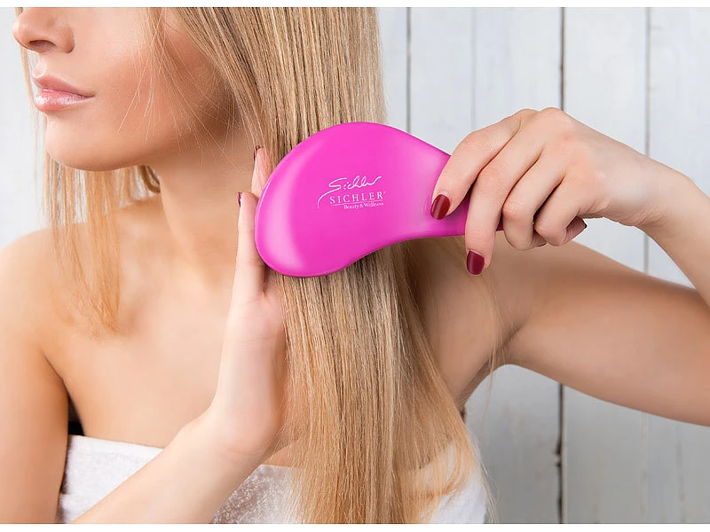 Sichler Beauty Entwirrbürste:Entwirrende Haarbürste, Geeignet Für Jeden Haartyp, 2er-Set 8 Sichler Beauty Entwirrbürste:Entwirrende Haarbürste, Geeignet Für Jeden Haartyp, 2er-Set – Bild 8