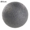 Newgen Medicals Faszienkugel:Massage-Ball Und Faszien-Trainer Für Rücken & Co., Ø 8 Cm, Schwarz
