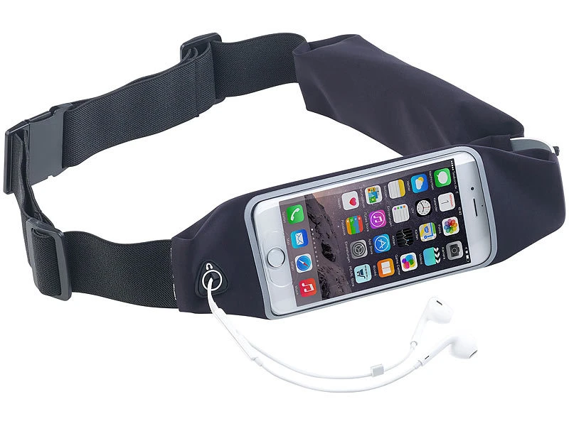 PEARL Sports Laufgürtel:Workout- & Lauf-Gürtel Für Smartphones & IPhones Bis 4,7", Schweißfest 1 PEARL Sports Laufgürtel:Workout- & Lauf-Gürtel Für Smartphones & IPhones Bis 4,7", Schweißfest