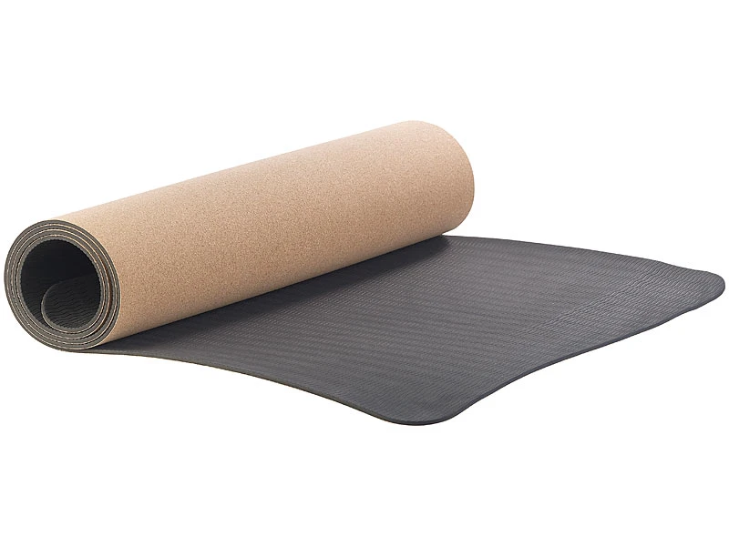 Newgen Medicals Yogamatte Kork:Rutschfeste Yoga-Matte Aus Kork Und Natur-Kautschuk, 183 X 61 X 0,5 Cm 2 Newgen Medicals Yogamatte Kork:Rutschfeste Yoga-Matte Aus Kork Und Natur-Kautschuk, 183 X 61 X 0,5 Cm – Bild 2