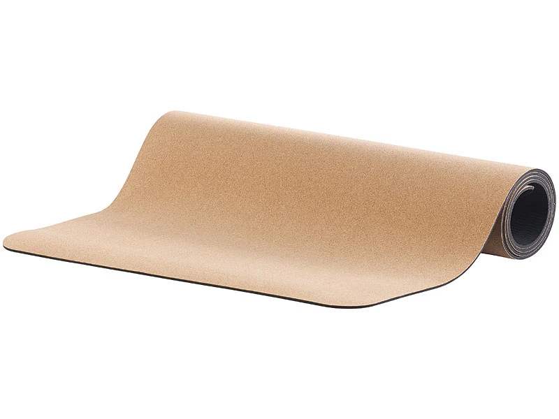 Newgen Medicals Yogamatte Kork:Rutschfeste Yoga-Matte Aus Kork Und Natur-Kautschuk, 183 X 61 X 0,5 Cm 4 Newgen Medicals Yogamatte Kork:Rutschfeste Yoga-Matte Aus Kork Und Natur-Kautschuk, 183 X 61 X 0,5 Cm – Bild 4