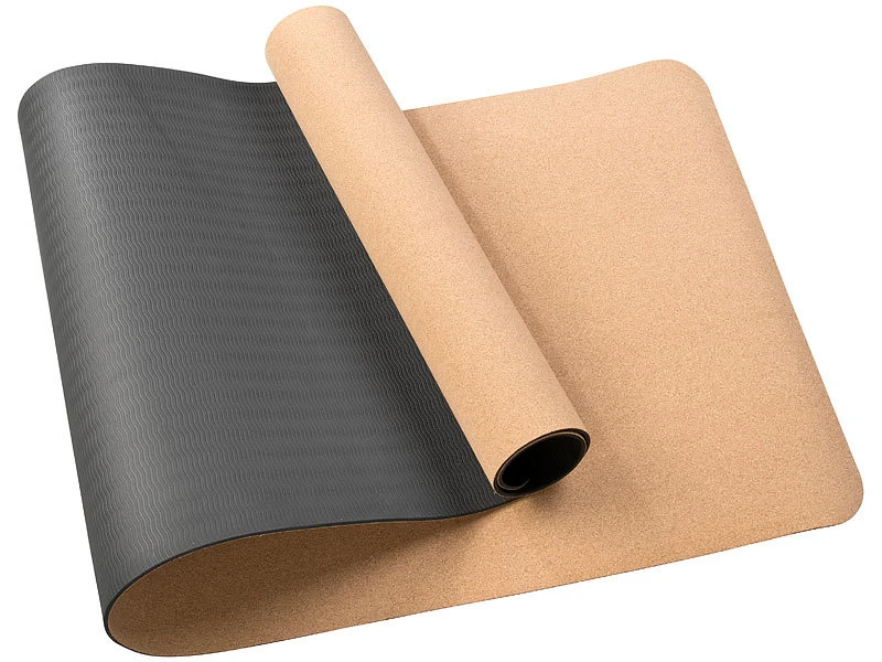 Newgen Medicals Yogamatte Kork:Rutschfeste Yoga-Matte Aus Kork Und Natur-Kautschuk, 183 X 61 X 0,5 Cm 3 Newgen Medicals Yogamatte Kork:Rutschfeste Yoga-Matte Aus Kork Und Natur-Kautschuk, 183 X 61 X 0,5 Cm – Bild 3