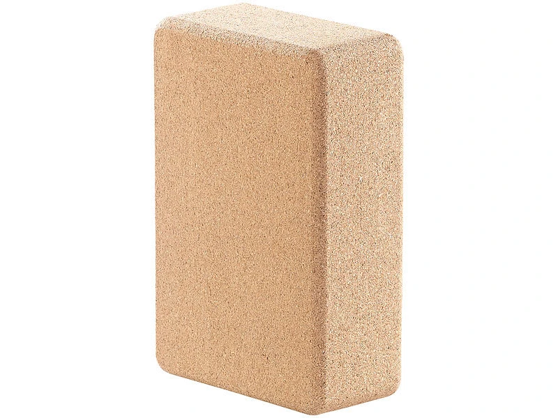 Newgen Medicals Yogablock:2er-Set Yoga-Blöcke, ökologischer Natur-Kork, Je 22,7 X 7,6 X 14,9 Cm 3 Newgen Medicals Yogablock:2er-Set Yoga-Blöcke, ökologischer Natur-Kork, Je 22,7 X 7,6 X 14,9 Cm – Bild 3