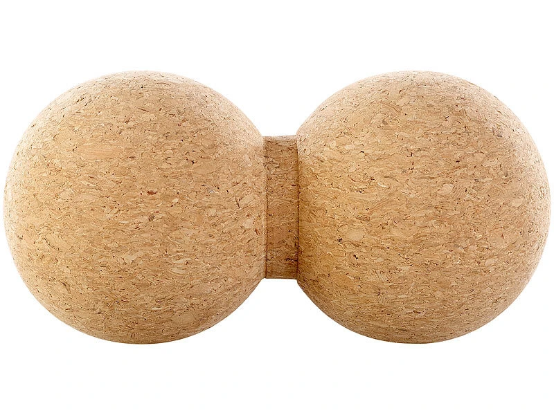 Newgen Medicals Faszienbälle:4er-Set Massage-Bälle/Duobälle Und Faszien-Trainer, Kork 8 Newgen Medicals Faszienbälle:4er-Set Massage-Bälle/Duobälle Und Faszien-Trainer, Kork – Bild 8