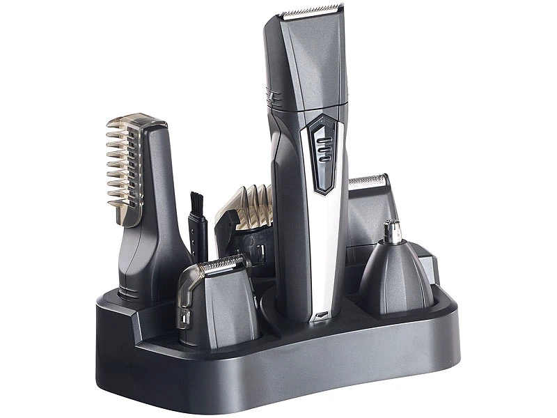 Sichler Ganzkörpertrimmer:10in1-Ganzkörper-Trimmer Für Rasur, Frisur & Pflege, Wasserfest IPX7 1 Sichler Ganzkörpertrimmer:10in1-Ganzkörper-Trimmer Für Rasur, Frisur & Pflege, Wasserfest IPX7