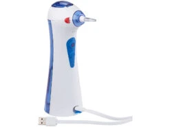 Newgen Medicals Reisemunddusche:USB-Reise-Akku-Munddusche Mit Integriertem Tank, Bis 6,2 Bar, 90 Psi -Newgen medicals Shop nx9149 5