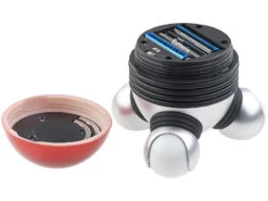 Newgen Medicals Massage-Gerät:2er-Set Mini-Vibrations-Massagegeräte Mit 3 Köpfen & LED-Beleuchtung 14 Newgen Medicals Massage-Gerät:2er-Set Mini-Vibrations-Massagegeräte Mit 3 Köpfen & LED-Beleuchtung -Newgen medicals Shop nx9299 1 1