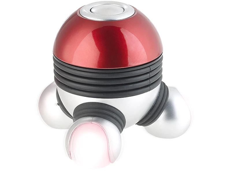 Newgen Medicals Vibrationsmassagegerät:Mini-Vibrations-Massagegerät Mit 3 Köpfen & LED-Beleuchtung 2 Newgen Medicals Vibrationsmassagegerät:Mini-Vibrations-Massagegerät Mit 3 Köpfen & LED-Beleuchtung – Bild 2
