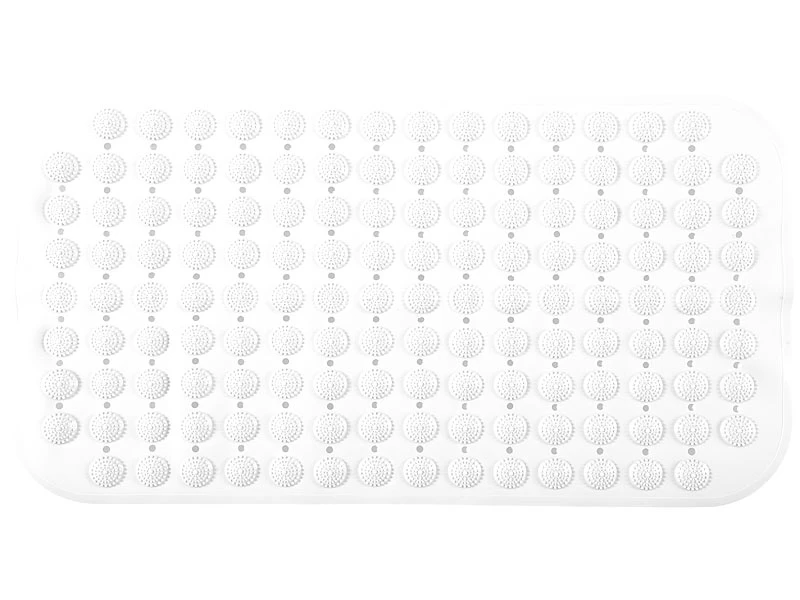 BadeStern Badewanneneinlage:Rutschfeste Badewannen-Matte Mit Abflusslöchern, 72 X 38 Cm, Weiß 3 BadeStern Badewanneneinlage:Rutschfeste Badewannen-Matte Mit Abflusslöchern, 72 X 38 Cm, Weiß – Bild 3