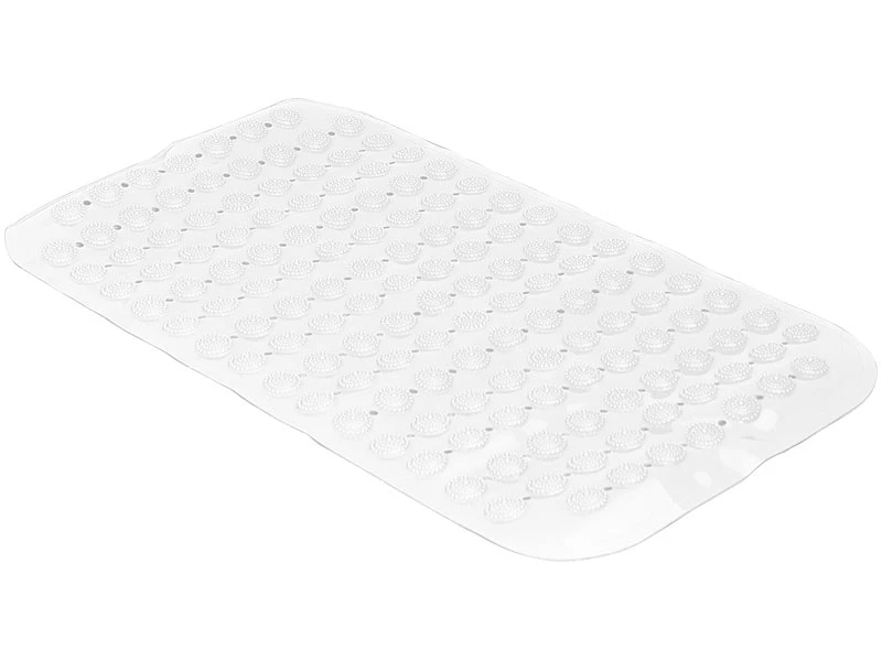 BadeStern Badewanneneinlage:Rutschfeste Badewannen-Matte Mit Abflusslöchern, 72 X 38 Cm, Weiß 4 BadeStern Badewanneneinlage:Rutschfeste Badewannen-Matte Mit Abflusslöchern, 72 X 38 Cm, Weiß – Bild 4