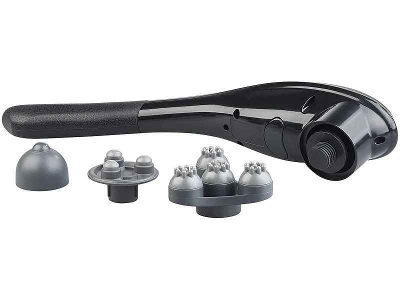 Newgen Medicals Masagegerät:Hand-Vibrations-Massagegerät Mit Akku, 5 Modi, 5 Stufen & 3 Aufsätzen 11 Newgen Medicals Masagegerät:Hand-Vibrations-Massagegerät Mit Akku, 5 Modi, 5 Stufen & 3 Aufsätzen – Bild 11