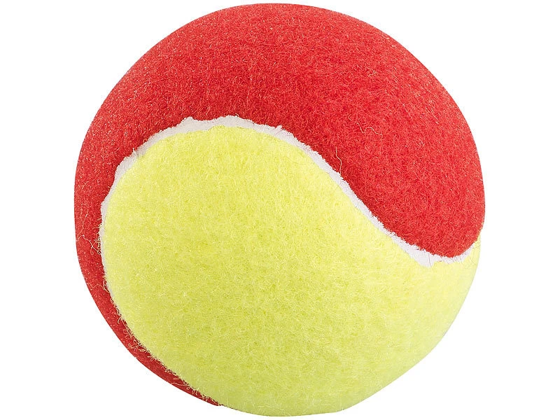 Speeron Tennisbälle Hund:24er-Set Tennisbälle, 77 Mm Für Jugend & Beginner, Gelb-rot, Tragenetz 3 Speeron Tennisbälle Hund:24er-Set Tennisbälle, 77 Mm Für Jugend & Beginner, Gelb-rot, Tragenetz – Bild 3