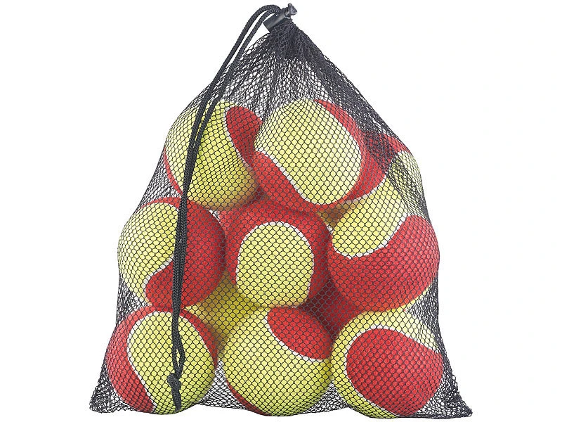 Speeron Tennis-Ball:12er-Set Tennisbälle, 77 Mm Für Jugend & Beginner, Gelb-rot, Tragenetz 3 Speeron Tennis-Ball:12er-Set Tennisbälle, 77 Mm Für Jugend & Beginner, Gelb-rot, Tragenetz – Bild 3