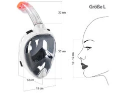 Speeron Action Cam Schnorcheln:Tauch-Video-Set Mit Tauchmaske Und 4K-Action-Cam, Größe L 23 Speeron Action Cam Schnorcheln:Tauch-Video-Set Mit Tauchmaske Und 4K-Action-Cam, Größe L -Newgen medicals Shop nx9777 12 1