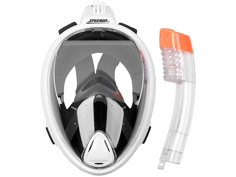 Speeron Helm-Kamera:Tauch-Video-Set Mit Tauchmaske Und 4K-Action-Cam, Größe XL 7 Speeron Helm-Kamera:Tauch-Video-Set Mit Tauchmaske Und 4K-Action-Cam, Größe XL – Bild 7