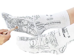 Newgen Medicals Fußreflexzonen Socken:3er-Set Druckpunkt-Socken Für Fuß-Reflexzonen-Massage, Gr. 38 - 40 12 Newgen Medicals Fußreflexzonen Socken:3er-Set Druckpunkt-Socken Für Fuß-Reflexzonen-Massage, Gr. 38 - 40 -Newgen medicals Shop pe3771 1