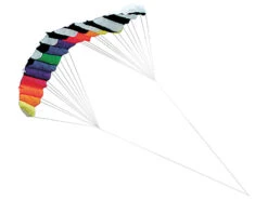 Infactory Drachen:XXL-Lenkdrachen "Speed" Mit 2 Meter Spannweite & 30 Meter Schnur