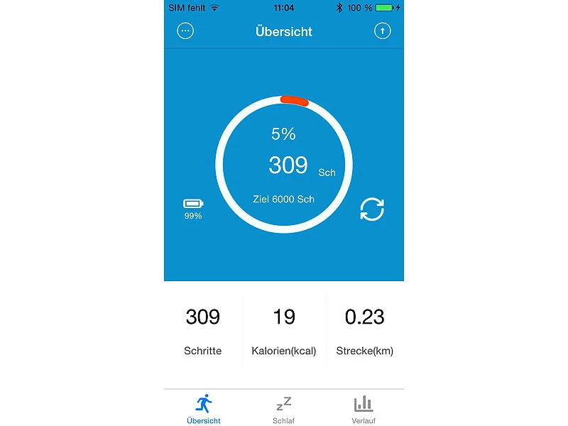 Newgen Medicals Fitness Smartwatches:Fitness-Armband FBT-40 Mit Bluetooth (Versandrückläufer) 9 Newgen Medicals Fitness Smartwatches:Fitness-Armband FBT-40 Mit Bluetooth (Versandrückläufer) – Bild 9