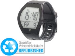 Newgen Medicals E Ink Smartwatch:E-Ink-Fitness-Tracker FBT-100-3D.u (Versandrückläufer)