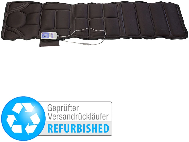 Newgen Medicals Massagedecke:Doppelseitige Ganzkörper-Massageauflage,6 Programme(Versandrückläufer) 1 Newgen Medicals Massagedecke:Doppelseitige Ganzkörper-Massageauflage,6 Programme(Versandrückläufer)