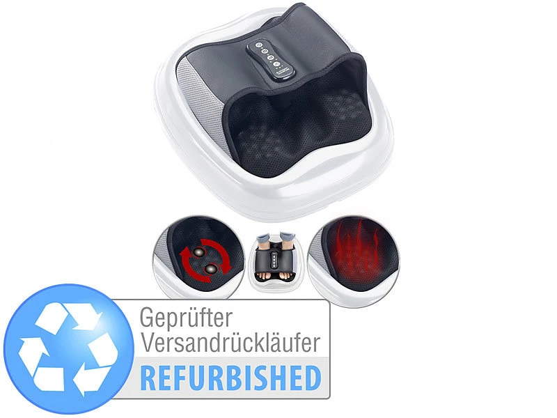 Newgen Medicals Fußwärmer Mit Massage:Shiatsu-Fußmassagegerät, Wärme- & Akupunkturfunktion,Versandrückläufer 1 Newgen Medicals Fußwärmer Mit Massage:Shiatsu-Fußmassagegerät, Wärme- & Akupunkturfunktion,Versandrückläufer