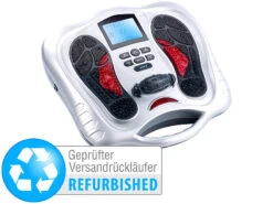 Newgen Medicals Fußmassage Geräte:Fußreflexzonen-Massagegerät Mit Infrarot-Tiefenwärme(Versandrückläufer