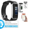 Newgen Medicals Sport-Uhren:Fitness-GPS-Armband Mit XL-Farb-Display (Versandrückläufer)