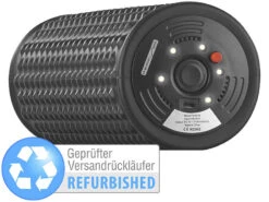 PEARL Sports Massage Rolle:Elektrische Faszienrolle Mit 5-stufiger Versandrückläufer