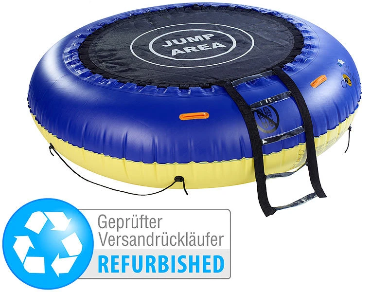 Infactory Pool Trampolin Badeinsel:4in1-Trampolin Für Wasser Und Garten (refurbished) 1 Infactory Pool Trampolin Badeinsel:4in1-Trampolin Für Wasser Und Garten (refurbished)