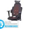 Newgen Medicals Massage-Auflagen:Shiatsu-Sitzauflage Mit IR-Tiefenwärme, Vibration (Versandrückläufer)