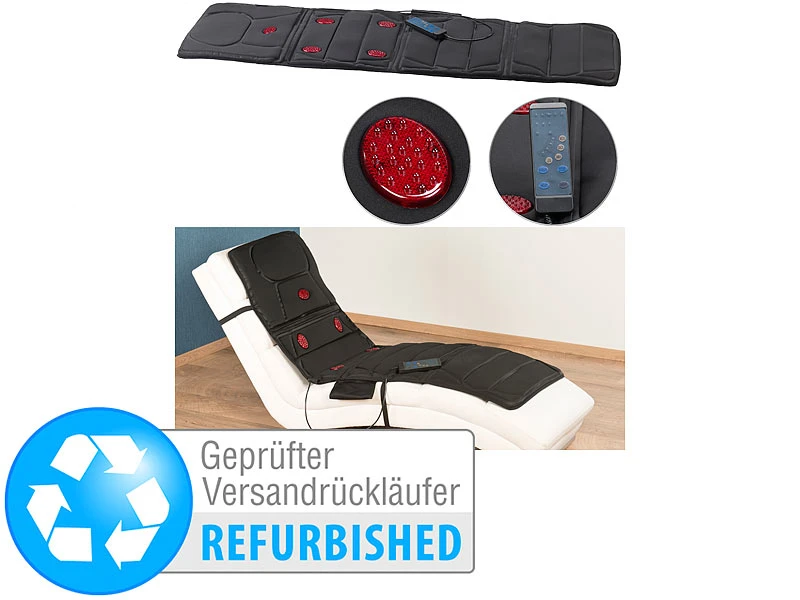Newgen Medicals Massagegerät Ganzkörper:Ganzkörper-Vibrations-Massageauflage (Versandrückläufer) 1 Newgen Medicals Massagegerät Ganzkörper:Ganzkörper-Vibrations-Massageauflage (Versandrückläufer)