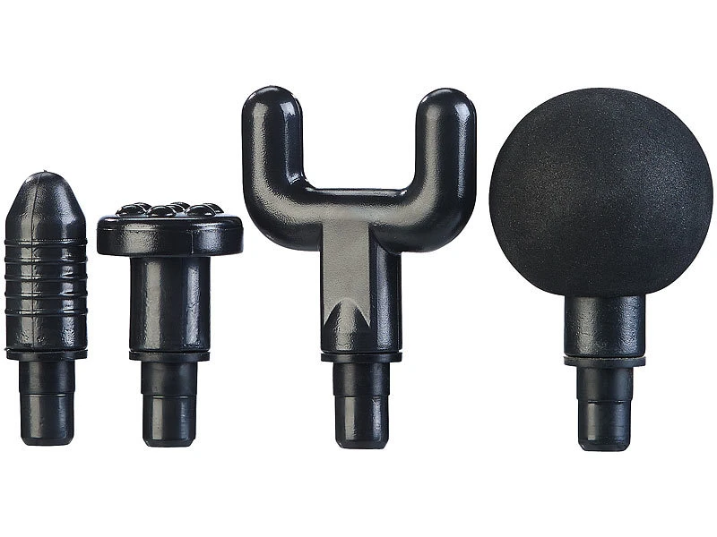 Newgen Medicals Handmassagegerät:Akku-Hand-Massagegerät Mit 4 Aufsätzen & 6 Stufen, 2 Ah, 24 Watt 4 Newgen Medicals Handmassagegerät:Akku-Hand-Massagegerät Mit 4 Aufsätzen & 6 Stufen, 2 Ah, 24 Watt – Bild 4