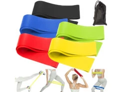 Speeron Fitness-Band:Zwei 5er-Sets Widerstandsbänder, Latex, Je 5 Stärken, Mit Tasche 22 Speeron Fitness-Band:Zwei 5er-Sets Widerstandsbänder, Latex, Je 5 Stärken, Mit Tasche -Newgen medicals Shop zx1442 7