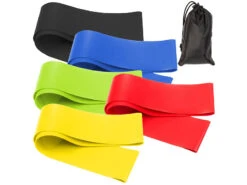 Speeron Fitness-Band:Zwei 5er-Sets Widerstandsbänder, Latex, Je 5 Stärken, Mit Tasche 23 Speeron Fitness-Band:Zwei 5er-Sets Widerstandsbänder, Latex, Je 5 Stärken, Mit Tasche -Newgen medicals Shop zx1442 8