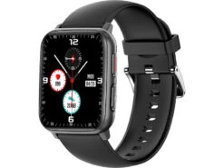 Newgen Medicals Fitnessuhr:Fitness-Smartwatch Mit EKG-, Blutdruck-, SpO2-Anzeige, Bluetooth, IP68 -Newgen medicals Shop zx5291 0 1