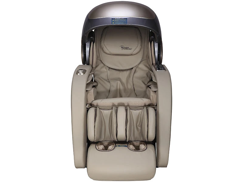 Newgen Medicals Massage Ganzkörper:Luxus-Ganzkörper-Massagesessel Mit Space-Cover, Bluetooth, App, Beige 18 Newgen Medicals Massage Ganzkörper:Luxus-Ganzkörper-Massagesessel Mit Space-Cover, Bluetooth, App, Beige – Bild 18