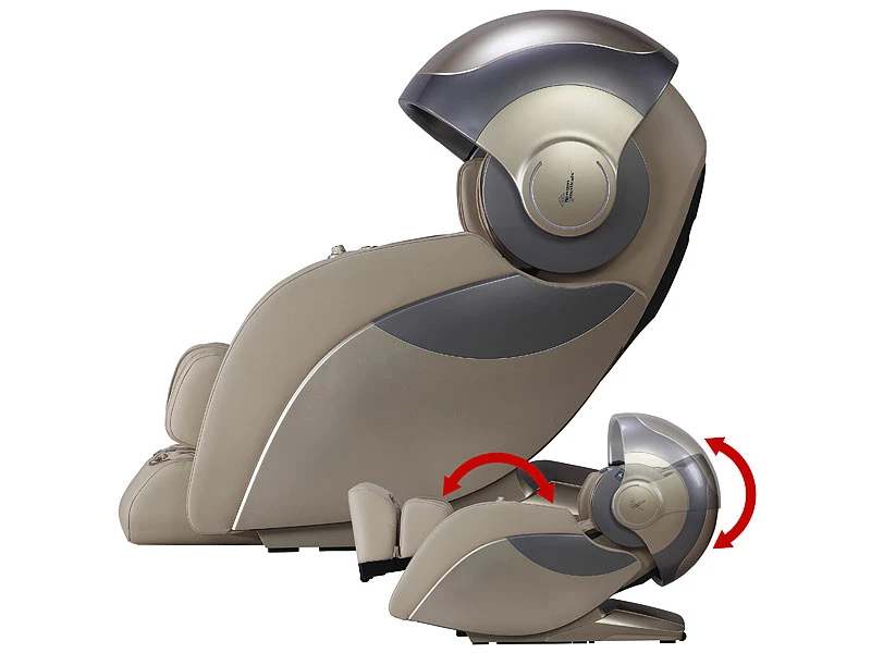 Newgen Medicals Massage Ganzkörper:Luxus-Ganzkörper-Massagesessel Mit Space-Cover, Bluetooth, App, Beige 4 Newgen Medicals Massage Ganzkörper:Luxus-Ganzkörper-Massagesessel Mit Space-Cover, Bluetooth, App, Beige – Bild 4