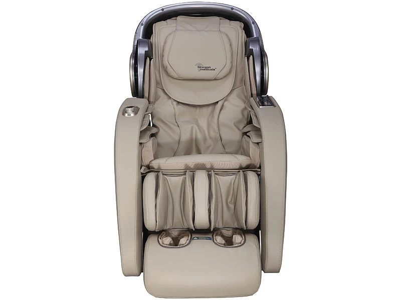 Newgen Medicals Massage Ganzkörper:Luxus-Ganzkörper-Massagesessel Mit Space-Cover, Bluetooth, App, Beige 15 Newgen Medicals Massage Ganzkörper:Luxus-Ganzkörper-Massagesessel Mit Space-Cover, Bluetooth, App, Beige – Bild 15