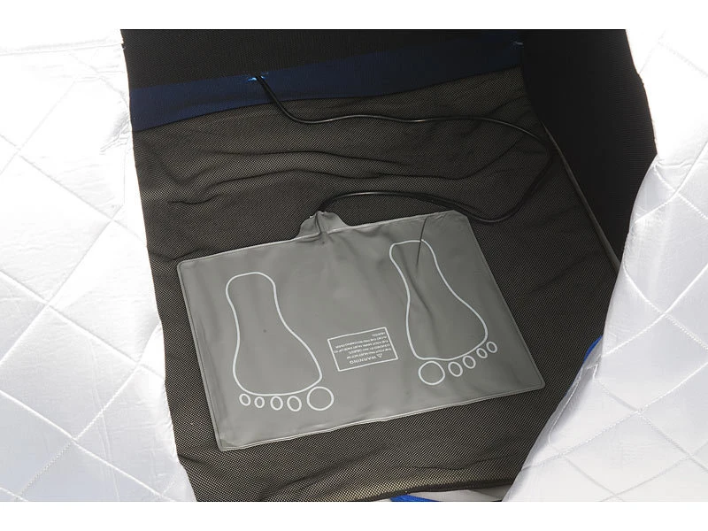 Newgen Medicals Mini Sauna:Portable Infrarot-Sauna Mit Fußheizung, 4 Carbon-Heizern, Sitz, 1050 W 8 Newgen Medicals Mini Sauna:Portable Infrarot-Sauna Mit Fußheizung, 4 Carbon-Heizern, Sitz, 1050 W – Bild 8