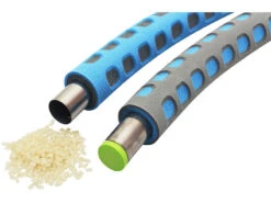 PEARL Sports Massage-Hula-Hoop:2er-Set Hula-Hoop-Reifen, Schaumstoff-Mantel, Befüllbar Bis 6 Kg, Ø 88 -Newgen medicals Shop zx8107 1