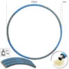 PEARL Sports Hula Hoop Zum Befüllen:Hula-Hoop-Reifen, Schaumstoff-Mantel, Befüllbar Bis 6 Kg, Ø 88 Cm