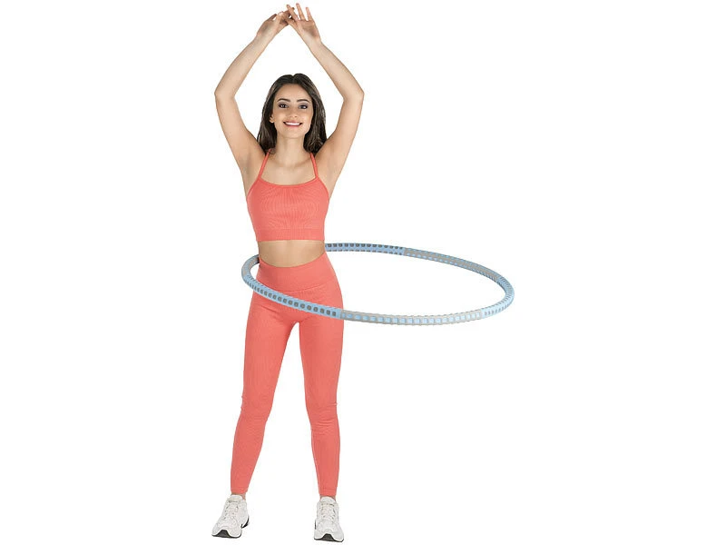 PEARL Sports Hula Hoop Zum Befüllen:Hula-Hoop-Reifen, Schaumstoff-Mantel, Befüllbar Bis 6 Kg, Ø 88 Cm 6 PEARL Sports Hula Hoop Zum Befüllen:Hula-Hoop-Reifen, Schaumstoff-Mantel, Befüllbar Bis 6 Kg, Ø 88 Cm – Bild 6